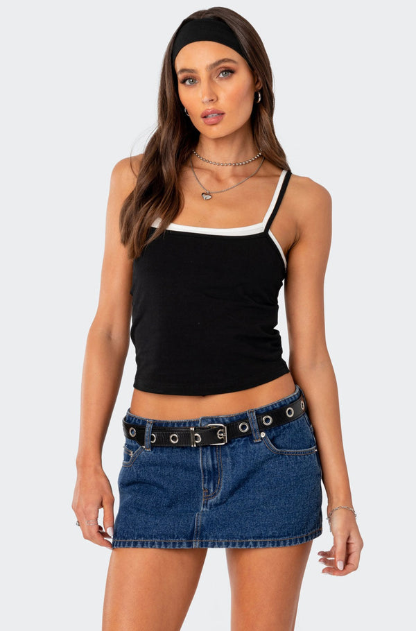 Layered Tank Top view 1
