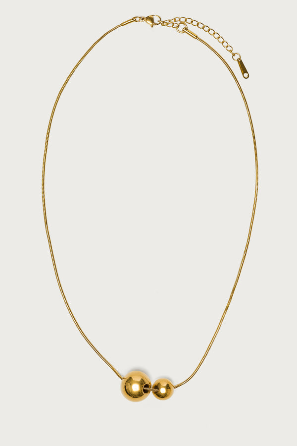 Ceil Bead Necklace view 2