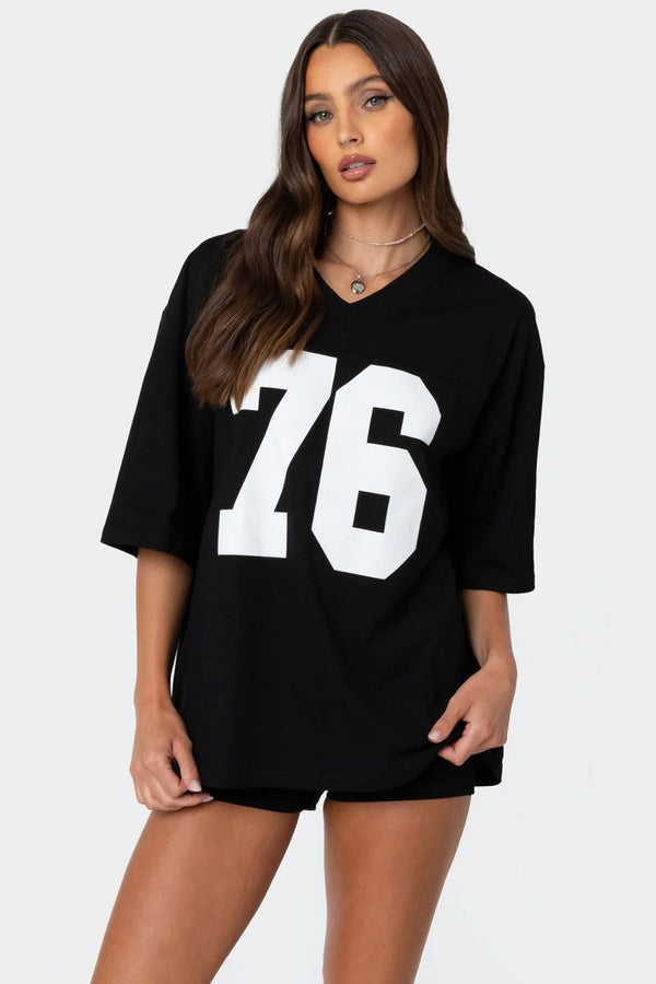 76 Oversized T-Shirt view 1