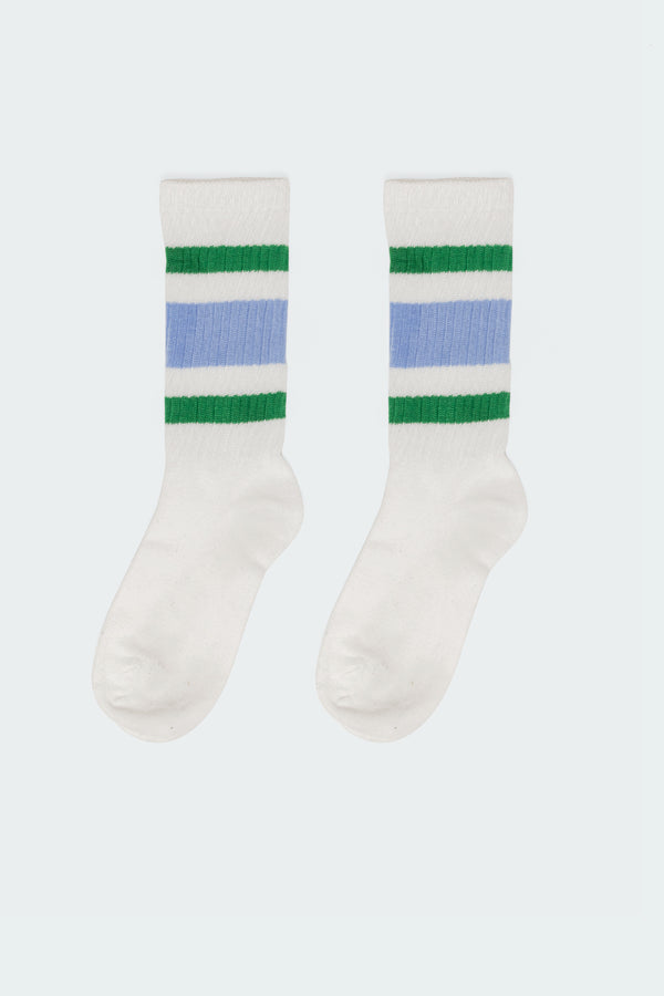 Triple Striped Socks view 2
