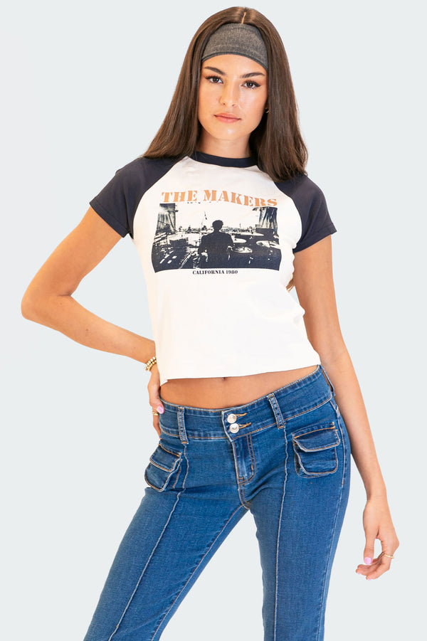 Maker Raglan T-Shirt view 1