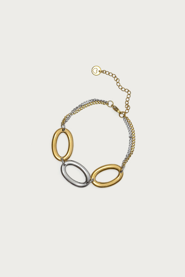 Oval Chain Bracelet view 2