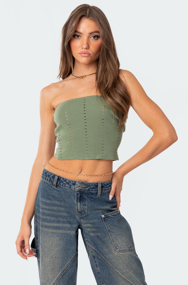 Reef Knit Tube Top view 1