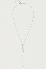 Rhinestone Cascading Necklace