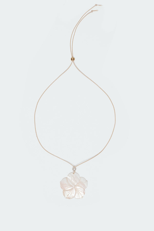 Beachy Flower String Necklace view 2
