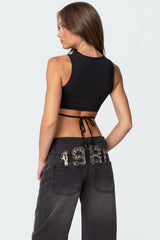 Jen Tie Back Top