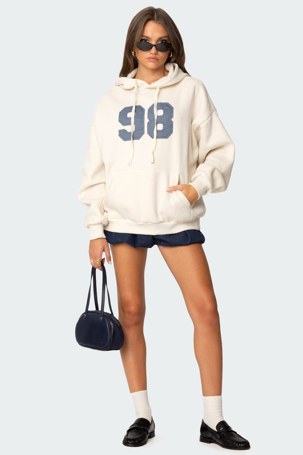 98 Oversized Hoodie view 2