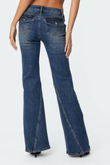 Colton Low Rise Bootcut Jeans