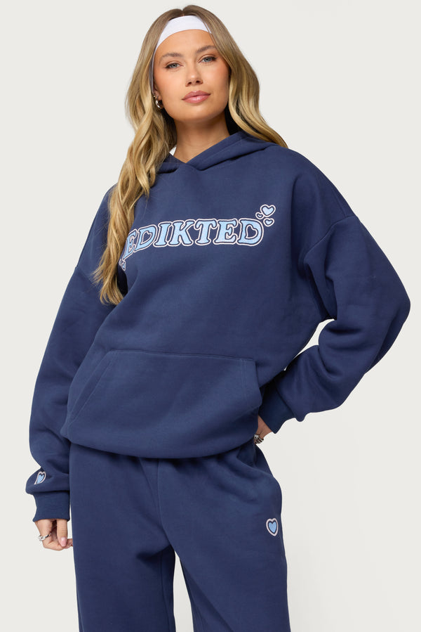 Glitter Girl Edikted Hoodie view 1