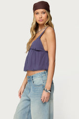 Andea Babydoll Tank Top