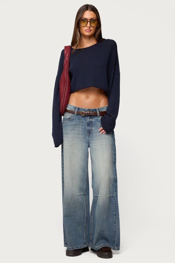 Shyrah Oversized Knit Top view 2