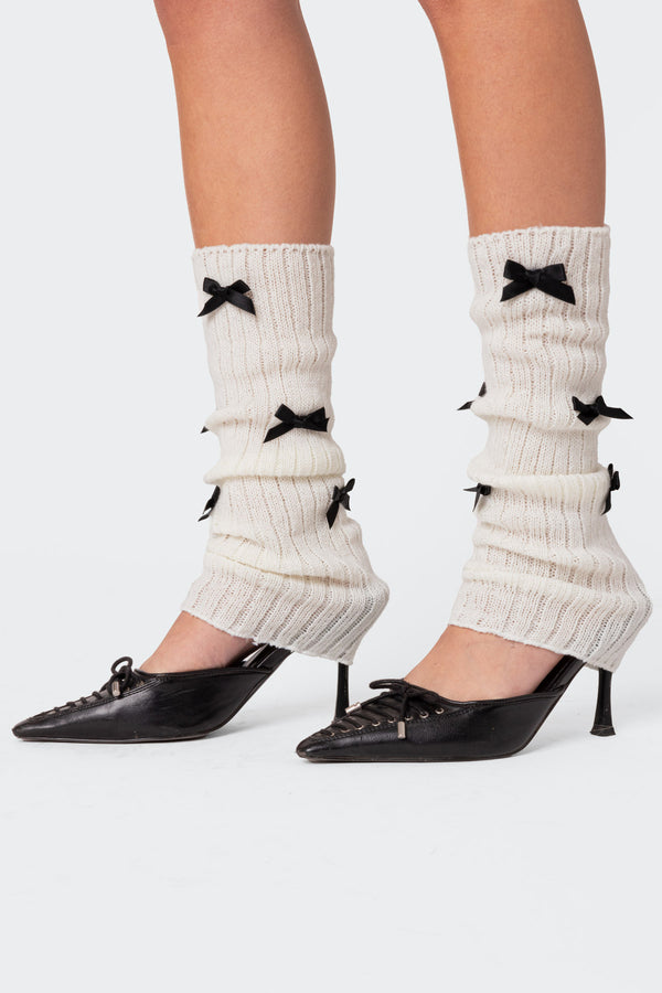Bow Leg Warmers view 1