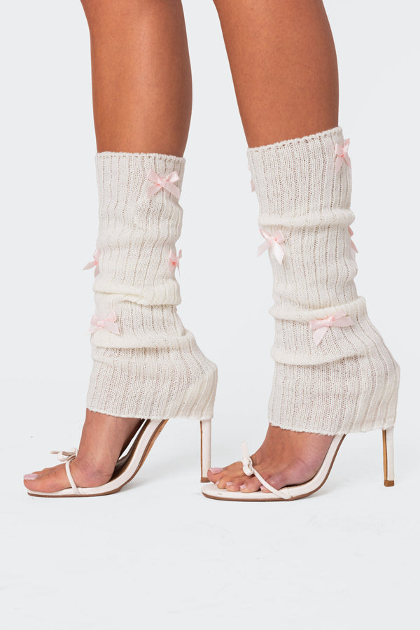 Bow Leg Warmers view 1