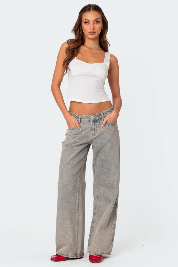 Marigold Side Slit Top view 1