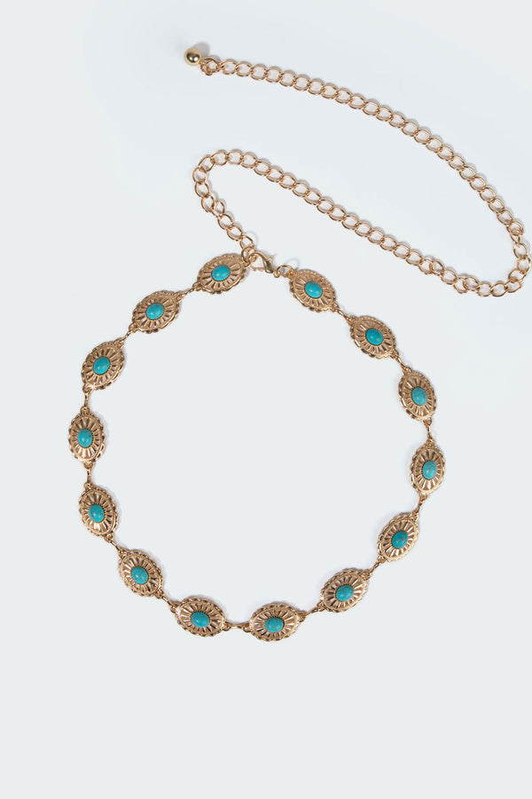 Gemstone Pendant Belt view 2