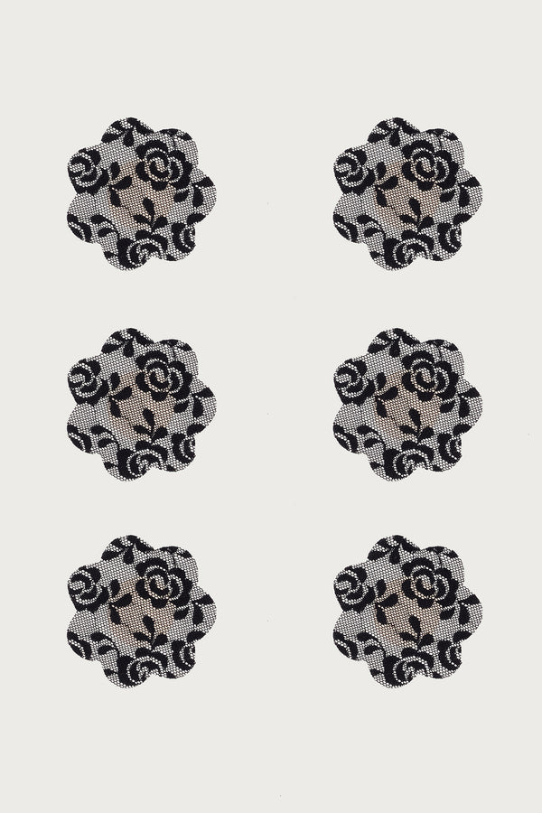 Flower Lace Nipple Pasties Pack view 1