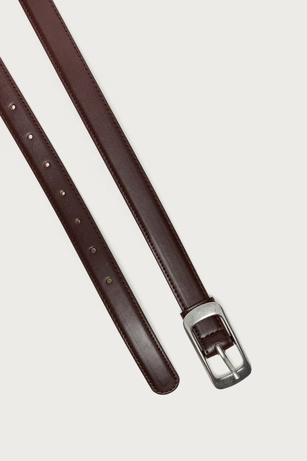Buckle Babe Faux Leather Belt view 2