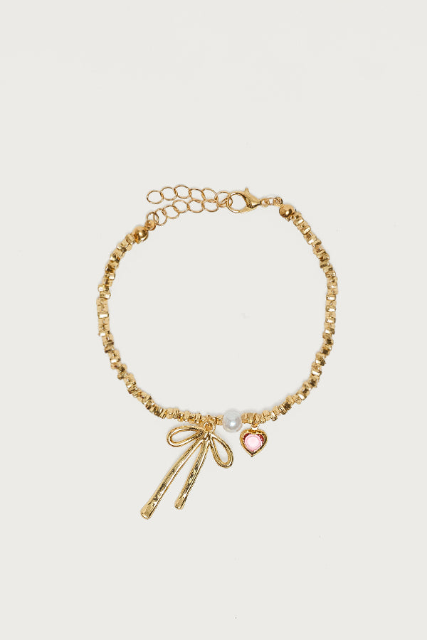 Bow Charm Bracelet view 2