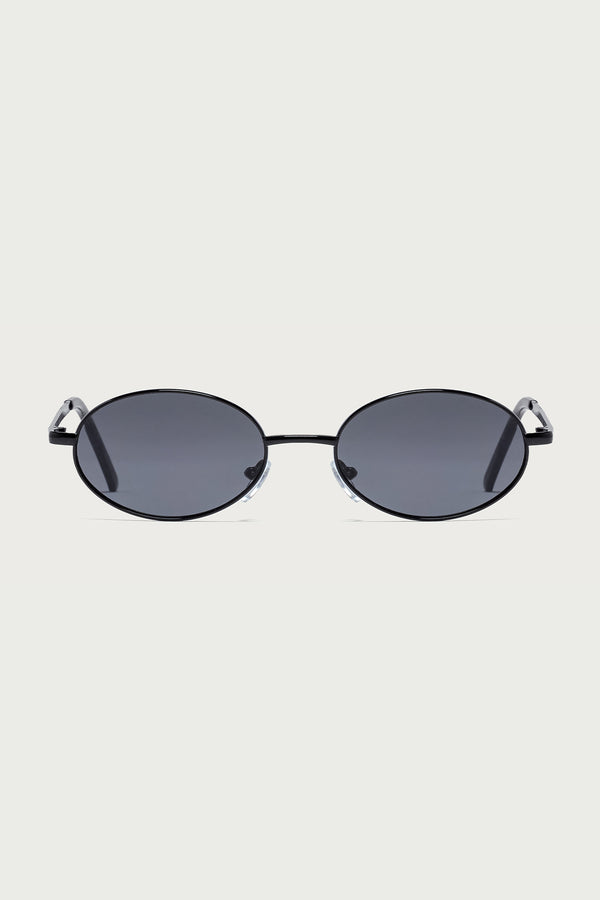 Naomie Oval Metal Sunglasses view 2
