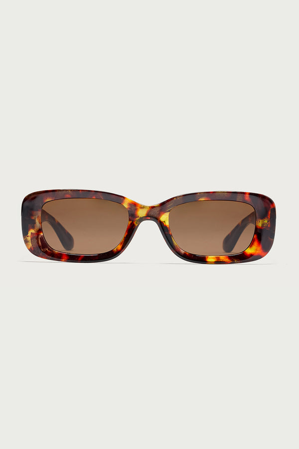 Golden Babe Rectangle Sunglasses view 2