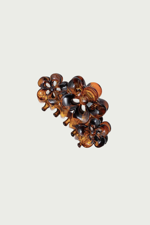 Floral Claw Clip view 2