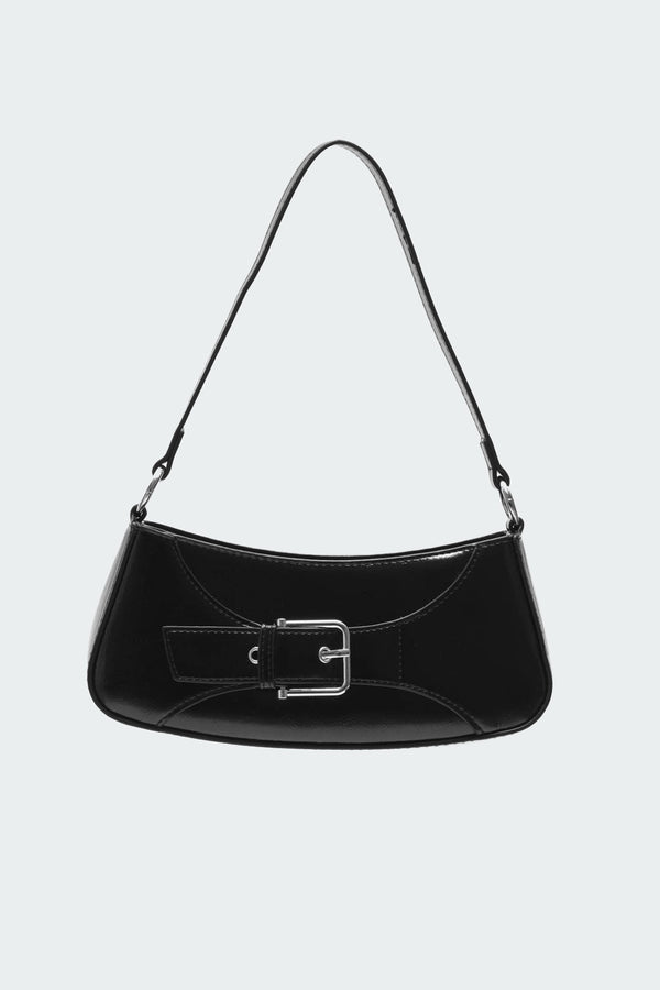 Buckle Up Faux Leather Bag view 1