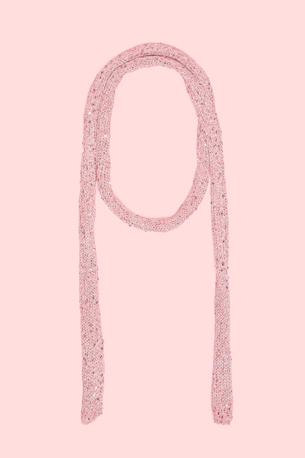 Barbie™ Sequin Knit Skinny Scarf view 2