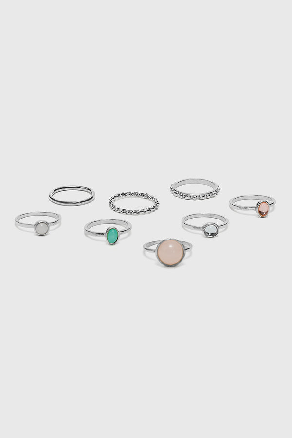 Dainty Gemstone Ring Pack view 2