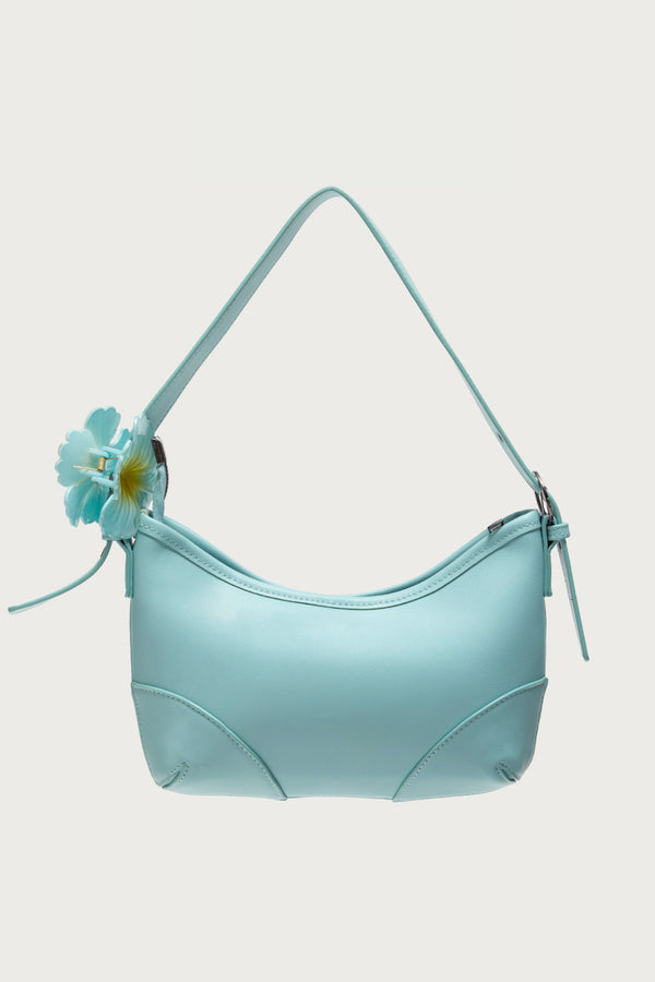 Hibiscus Flower Faux Leather Bag view 2