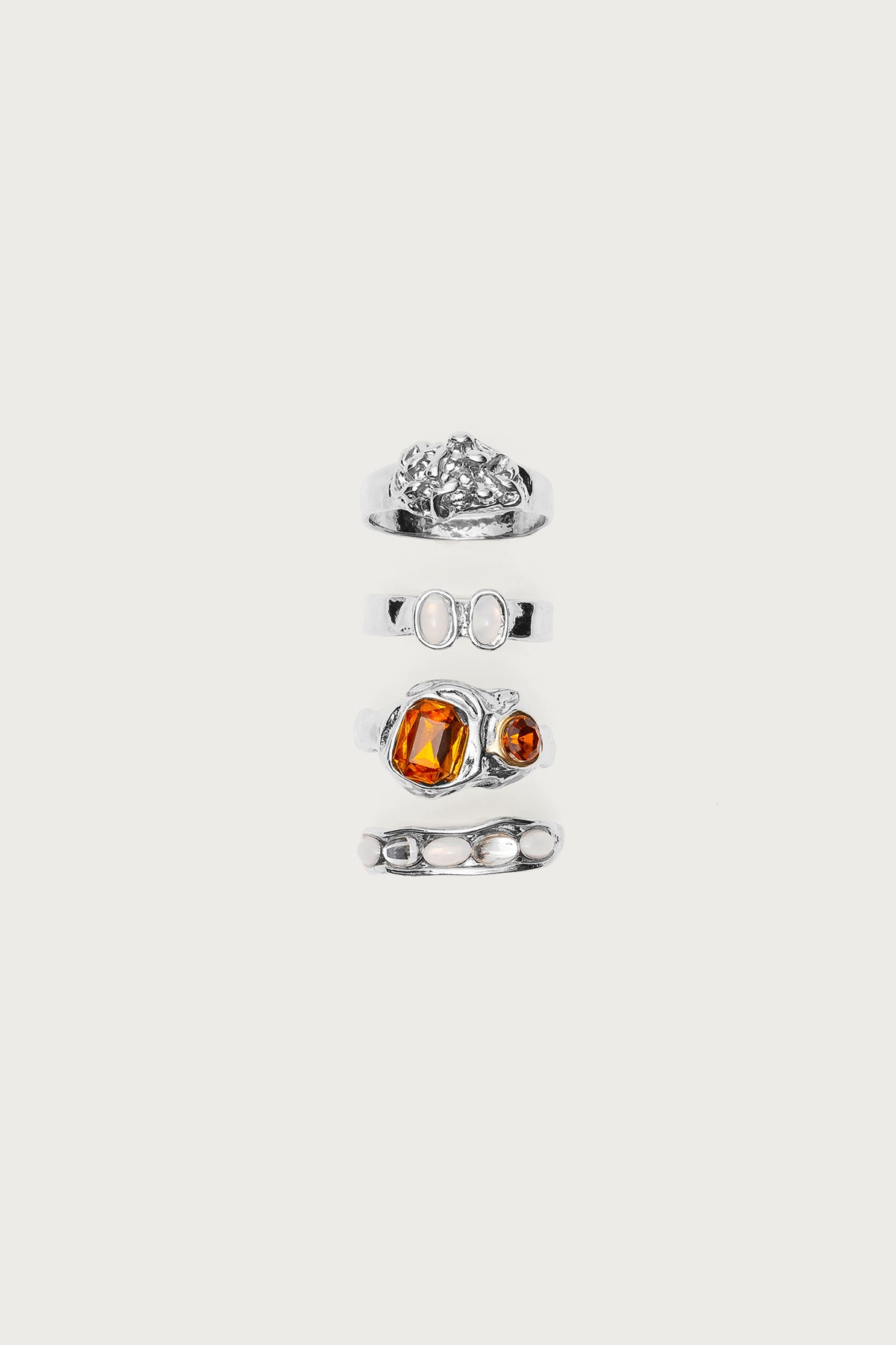 Mixed Gemstone Ring Pack