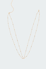 Bead Double Belly Chain