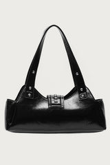 Studded Faux Leather Bag