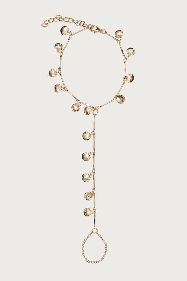 Seashell Hand Chain view 2