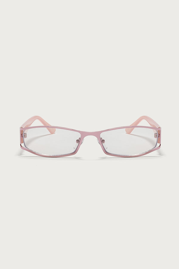 Catherine Rectangle Glasses view 2