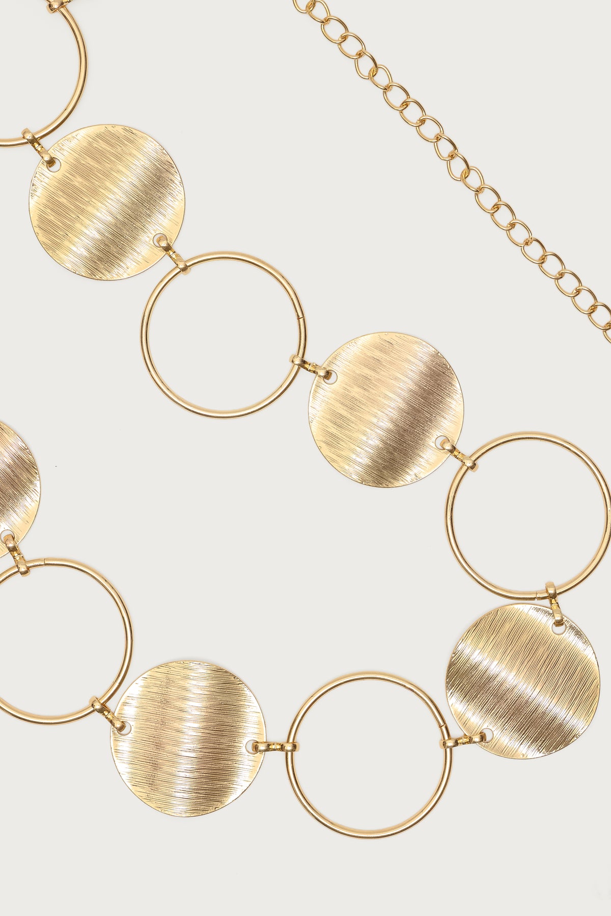 Chunky Circle Chain Belt