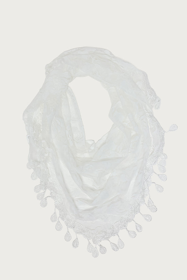 Lover Floral Sheer Lace Waist Scarf view 2