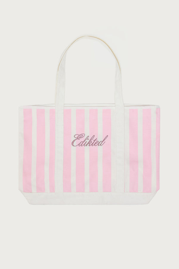 Striped Edikted Tote Bag view 2