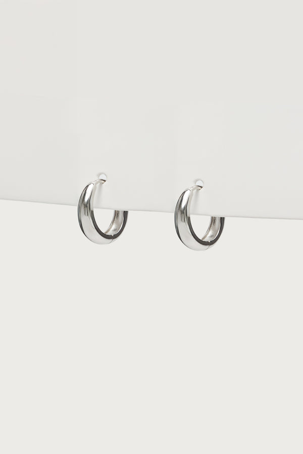 Chunky Hoop Earrings view 2
