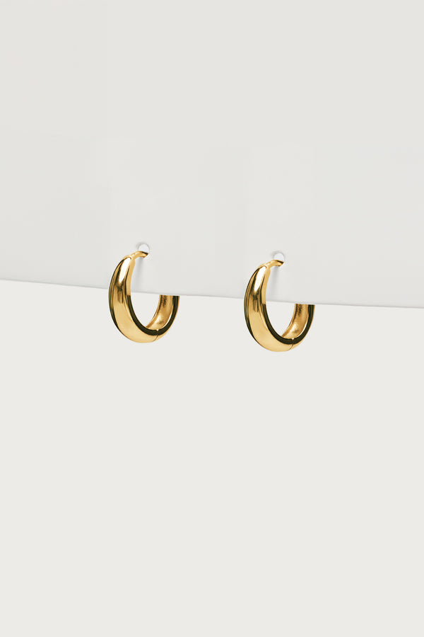 Chunky Hoop Earrings view 2