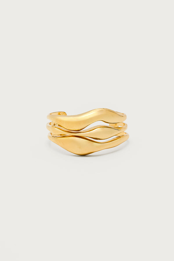 Abstract Stacked Arm Cuff view 2