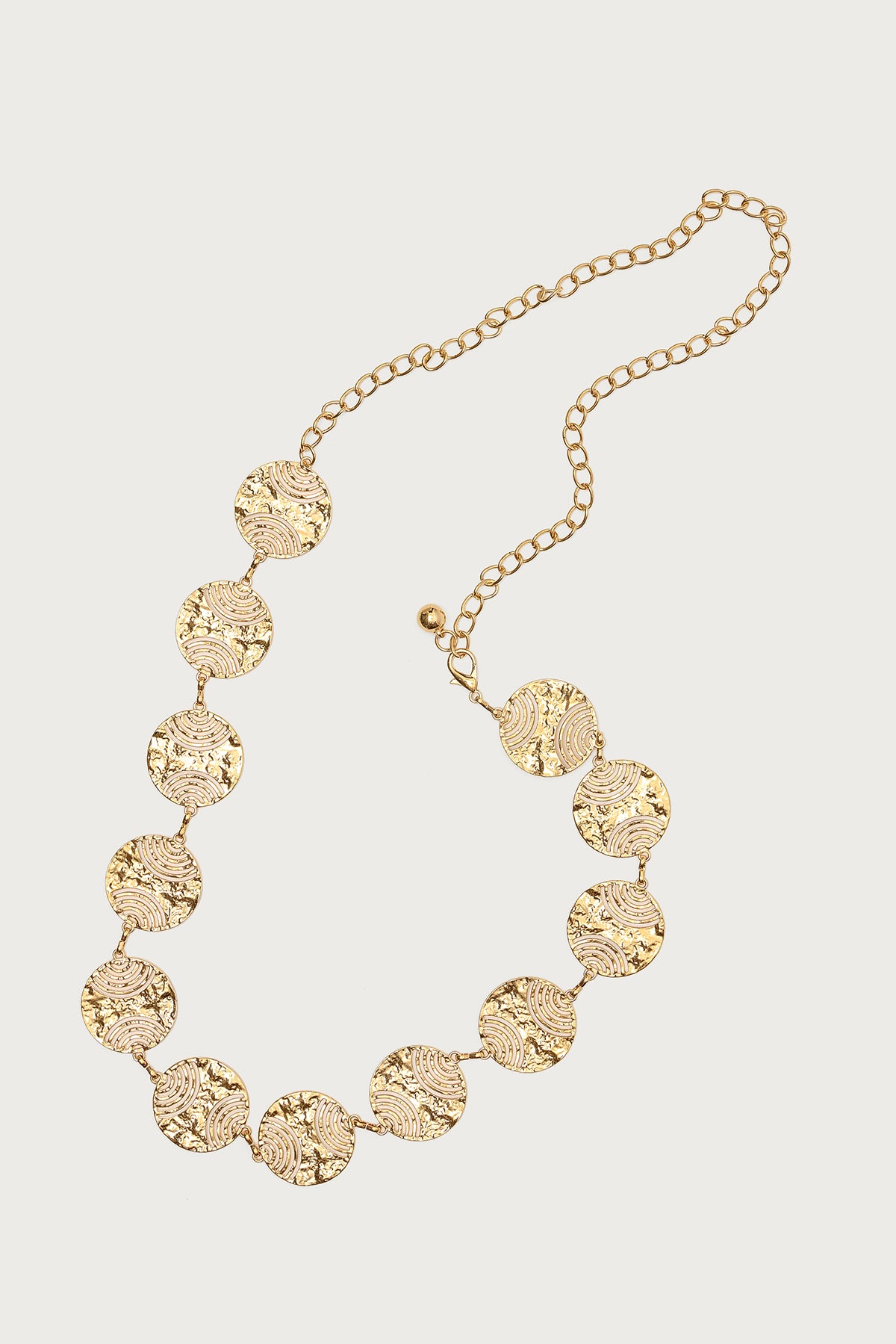 Textured Disc Chain Belt