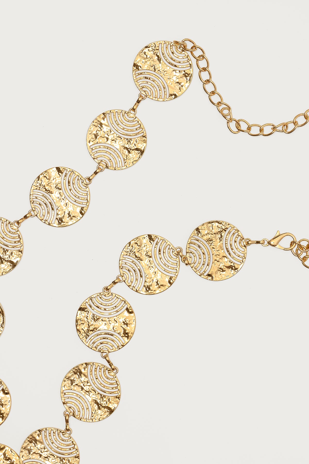 Textured Disc Chain Belt