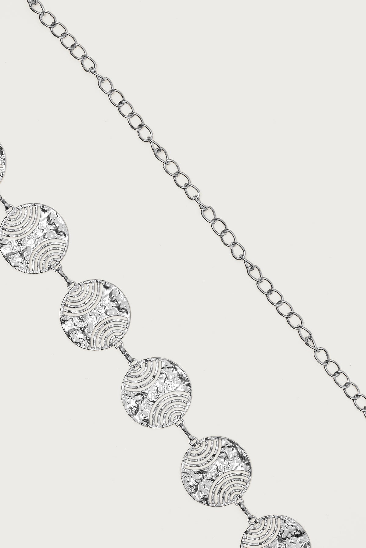 Textured Disc Chain Belt