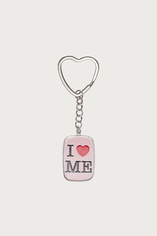 I Heart Me Keychain view 2