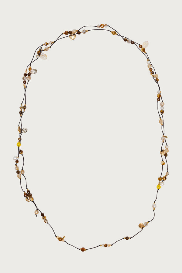 Mixed Bead Cord Belt view 2