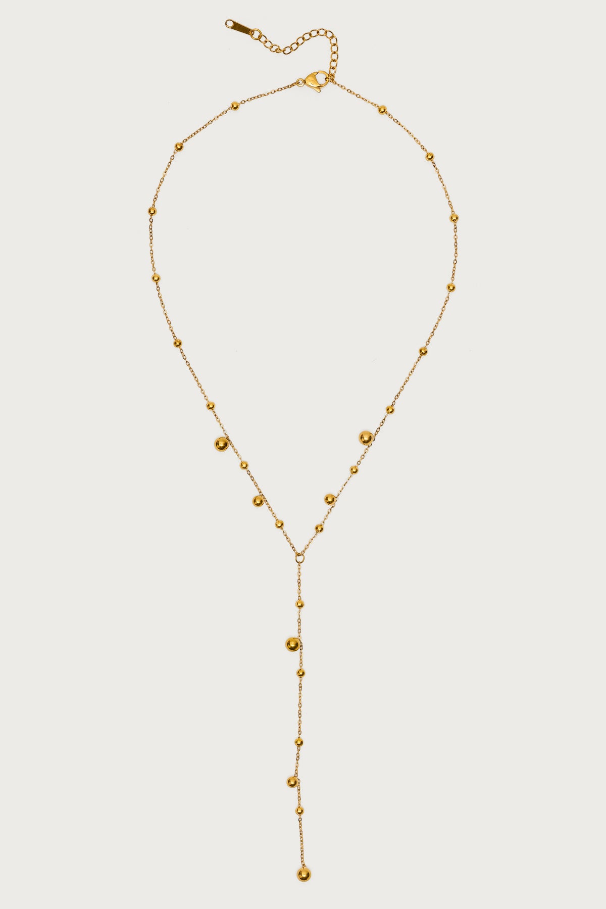 Cascading Bead Necklace