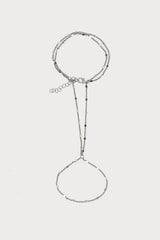 Dainty Disc Hand Chain