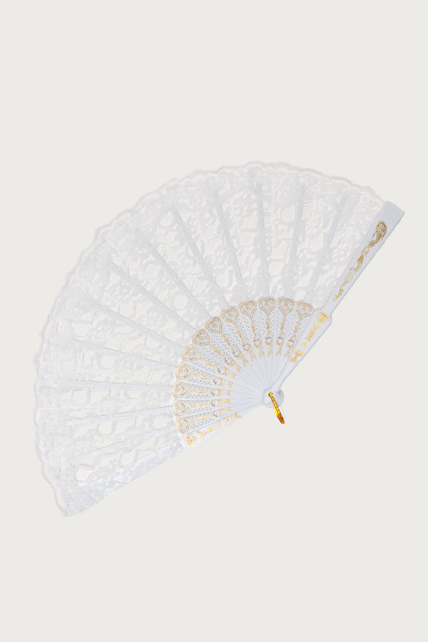 Heartbreaker Lace Fan view 2