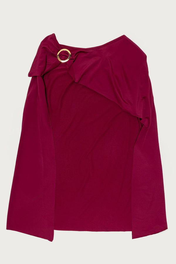 Ring Draped Cape view 2