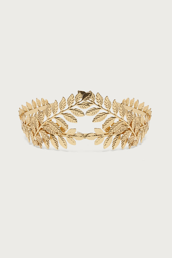 Divine Babe Leaf Tiara view 2